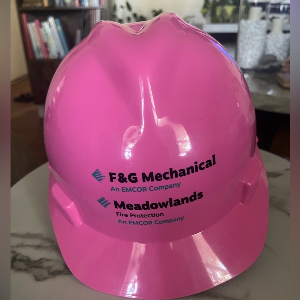 Pink Hard hat